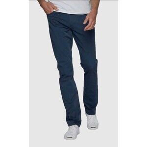 johnnie-O 36x32 High Tide Blue Marin Prep-Formance Bamboo Rayon Nylon Pants
